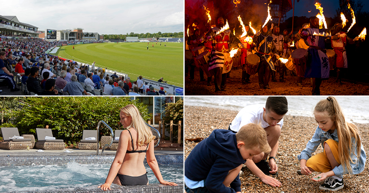 Durham Cricket, Kynren, Spas and Seaham Sea glass